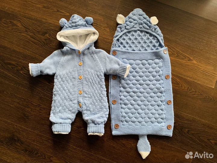 Комплект на выписку (весна/осень) для мальчика