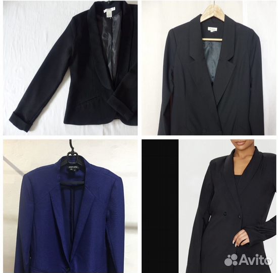 Жакеты пиджаки женские S M Zara Paperwhite новые