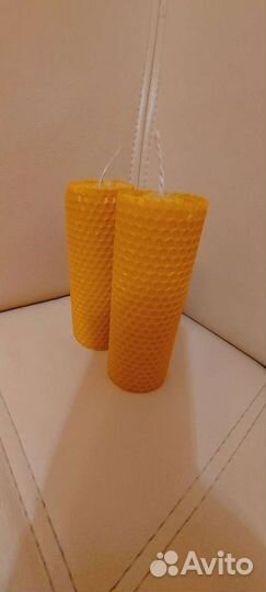 Свечи из натуральной пчелиной вощины