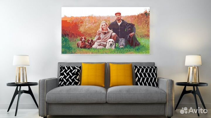 Картина по номерам по фото 50*70 за 1 день