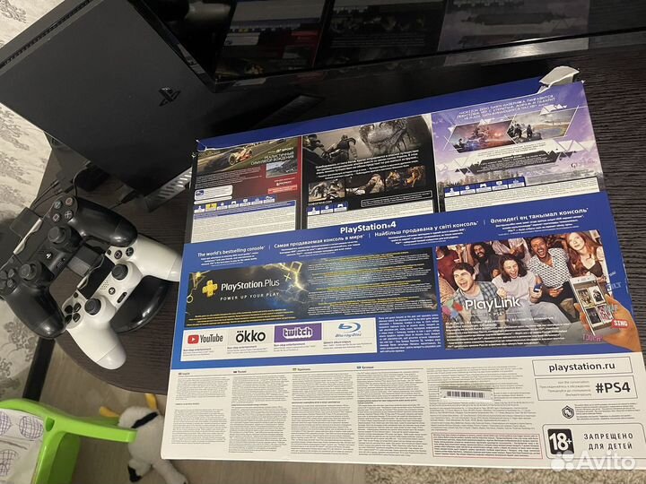 Sony PS4 slim 1tb, PS VR 2 ревизия и Hori