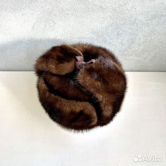 Мужская шапка норка р-р 58