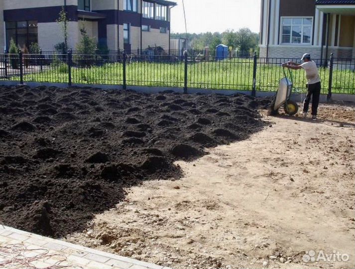 Чернозем Торф Перегной Грунт плодородный