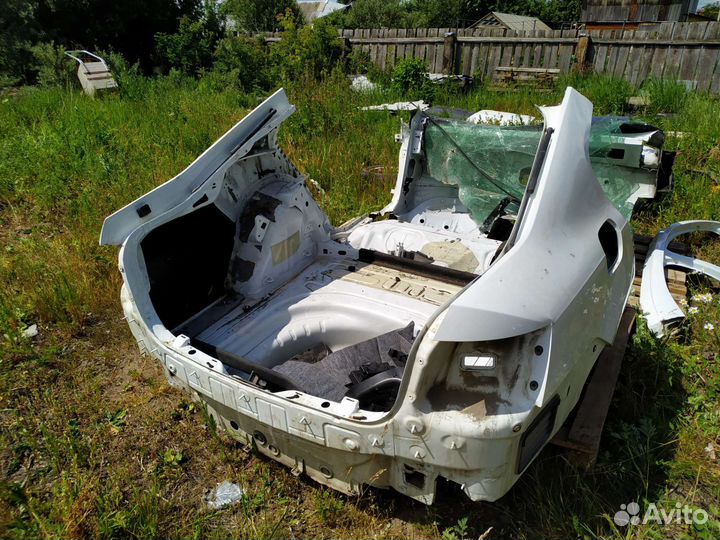 Skoda octavia а7 задняя часть