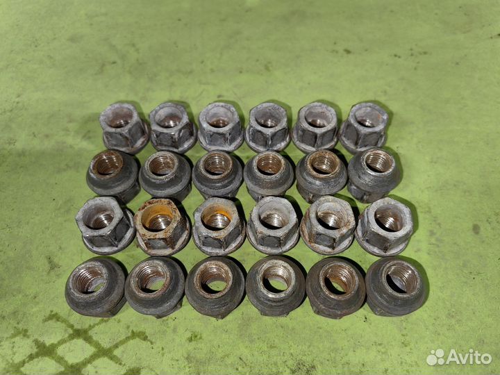 Гайки колесные на 19 М12*1,5 24шт
