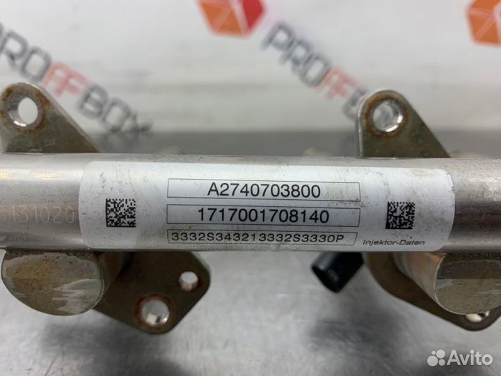 Топливная рампа Mercedes C-Class W205 M274 2.0