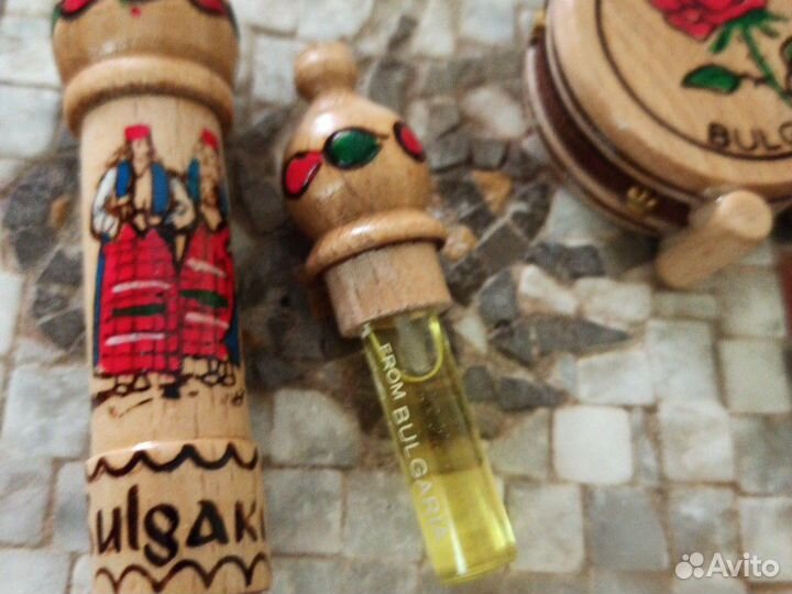 Флакон от духов,Болгарская роза,винтаж