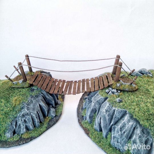 Террейн - подвесной мост