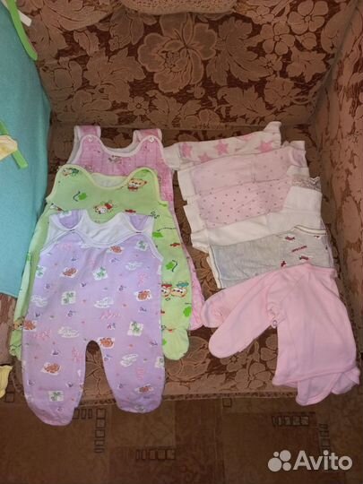 Большой пакет 44 шт для новорождённых + на выписку