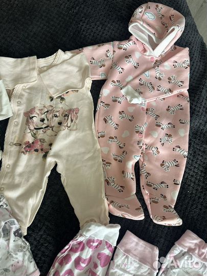 Вещи для новорожденных пакетом