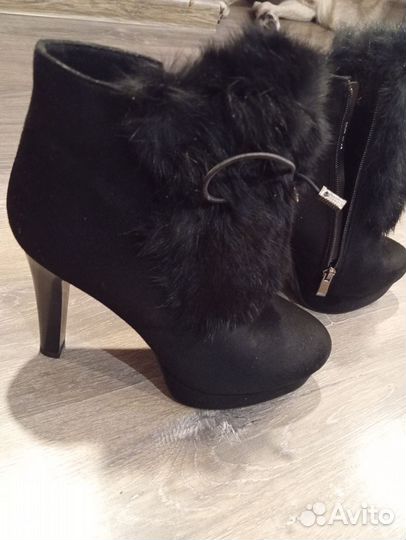 Ботильоны зимние 38 размер новые
