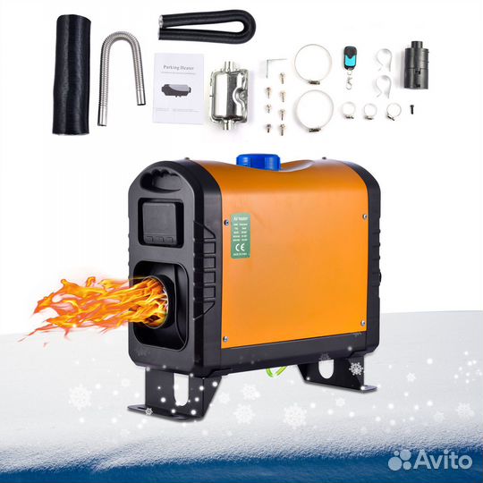 Дизельный обогреватель для гаража/авто/дачи от 12В