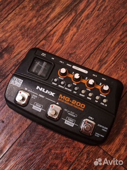 Гитарный процессор nux mg 200