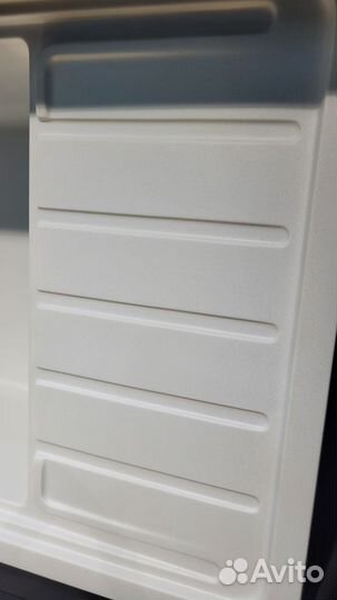 Мойка для кухни кварцевая белая 77x51