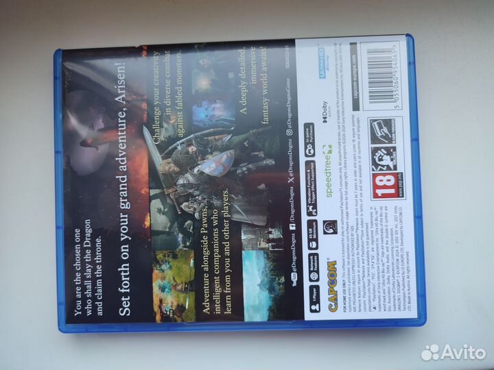 Dragons dogma 2 ps5 диск