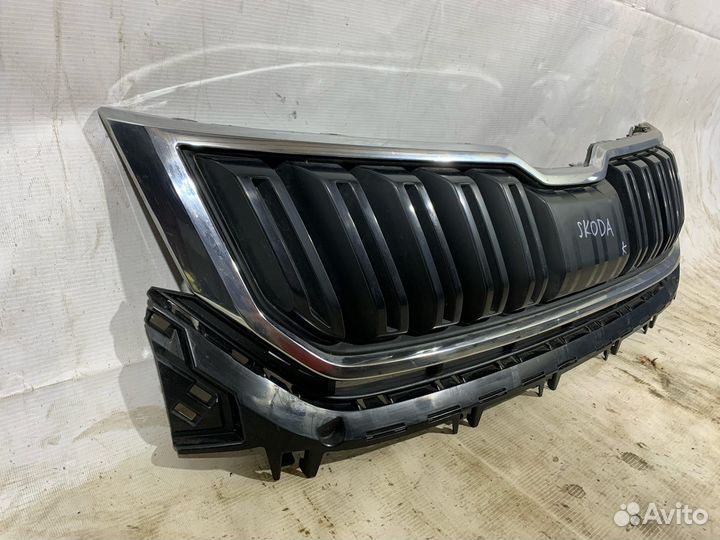 Решетка радиатора Skoda Kodiaq Шкода Кодиак