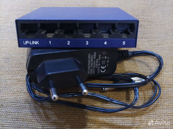 Коммутатор Acorp HU5D 5xRJ45