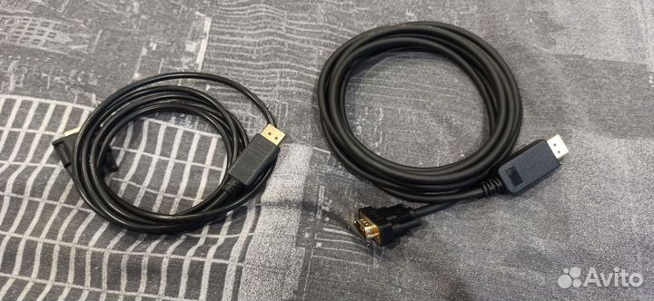Кабель displayport - vga