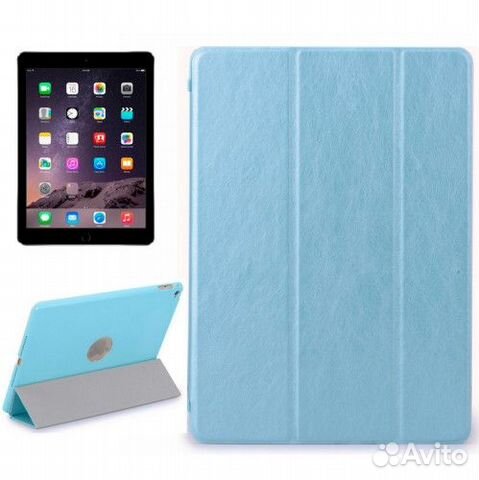 Чехол для iPad Air 2 / Pro 9.7 перламутр бирюз