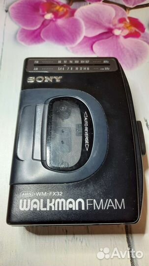 Кассетный плеер sony walkman WM-FX32