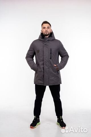 Пуховик зимний мужской