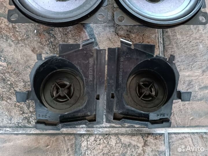 Штатные динамики Mercedes w140