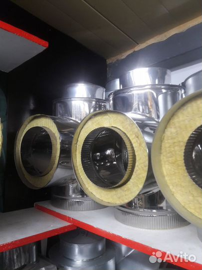 Сэндвич-труба для дымохода диаметр 160/230 н/н