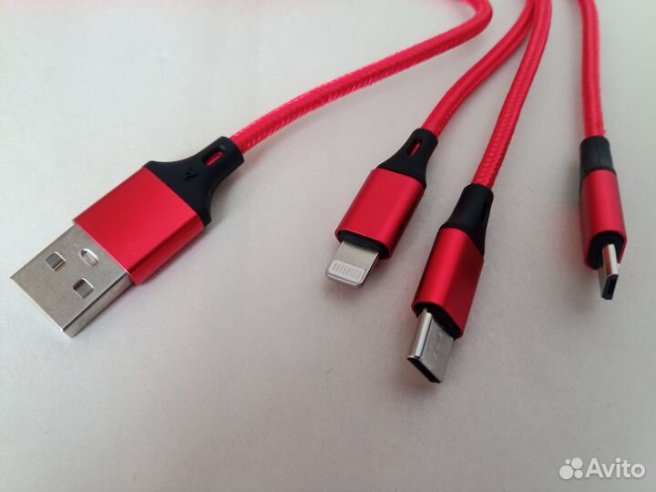 Usb кабель 3 в 1