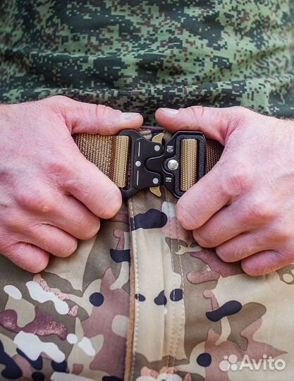 Тактический ремень мужской койот