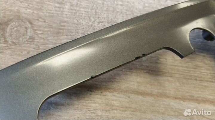 Рамка магнитолы VW Golf 7 Silver (Dark Silver)