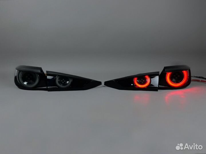 Стопы Mazda Axela (BM) 13-19г Дымчатые Vland N2507