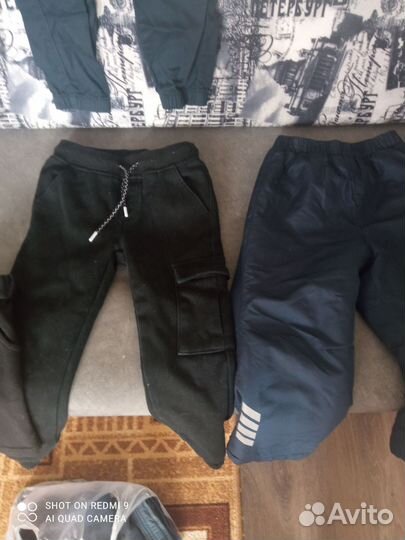 Вещи пакетом на мальчика, 4-6 лет