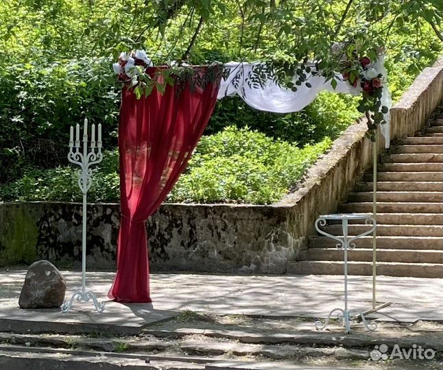 Свадебное оформление, свадебная арка