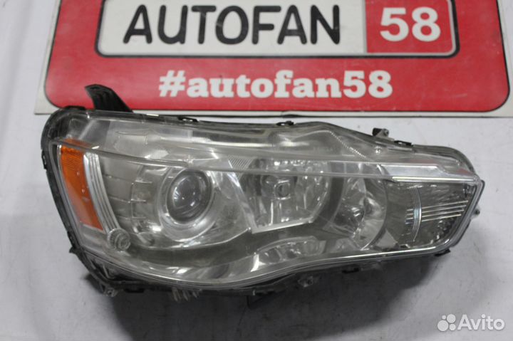 Фара передняя правая Mitsubishi Lancer 10