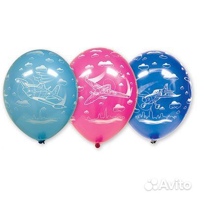 Гелиевые воздушные шары, свечи для торта, цифры