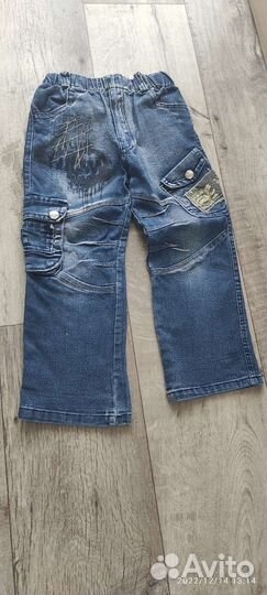 Джинсы для мальчика в хорошем состоянии