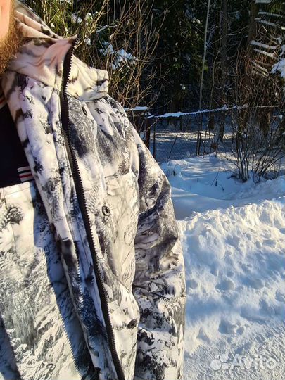 Горка белая зимняя костюм