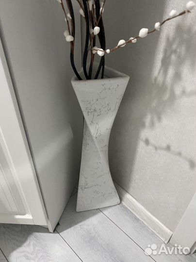 Ваза напольная высокая