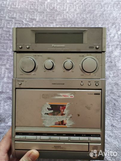 Музыкальный центр panasonic sa pm 22