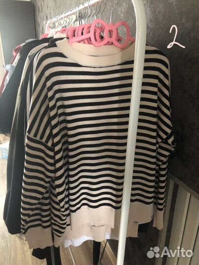 Кофта в полоску
