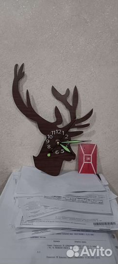 Рога оленя. Часы