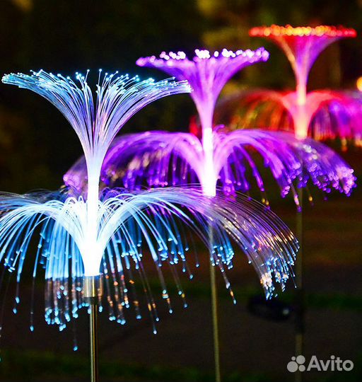 Садовые гирлянды и светильники