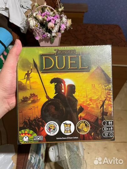 Настольная игра 7 чудес. Дуэль