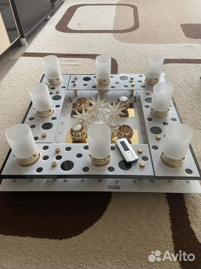 Люстра со светодиодами