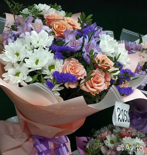 Анемона,гортензия,хризантема 