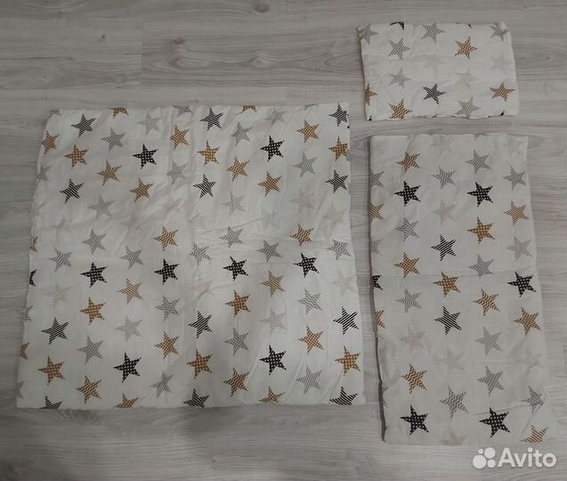 Комплект в коляску 3 предмета