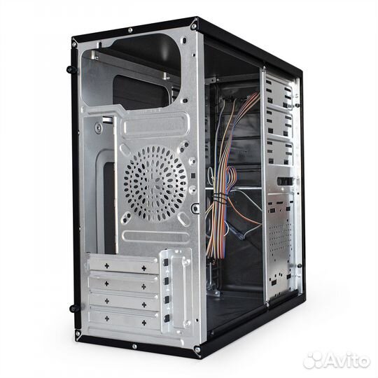 Корпус Minitower ExeGate BA-202-AA400 (mATX, бп AA