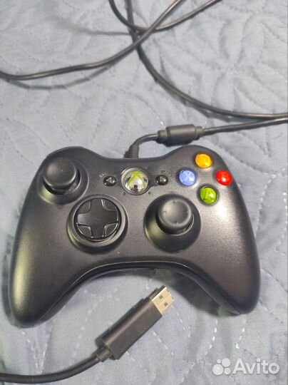 Геймпад xbox 360 проводной