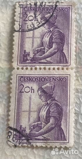 Марка чехословакия