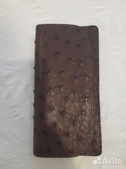 Кошелек женский и обложка на паспорт, кожа